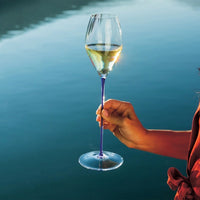 37 5 Cl Riedel High Performance flute glass in glass