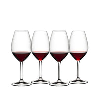 66 7 Cl Riedel Wine Friendly Verre à Vin Rouge En Verre Set de 4 Pcs