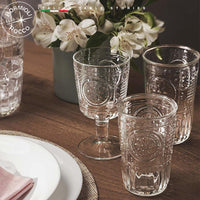 Bormioli Rocco Romantic set jarra con copas de vidrio Decorado Set de 13 pzas