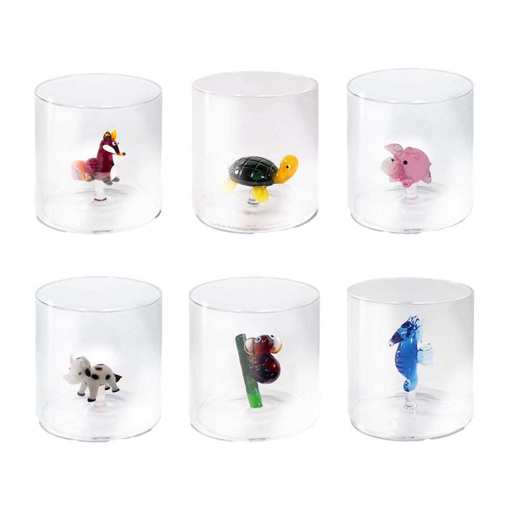 25 cl - WD Lifestyle Monterey Verre À Eau En Verre Borosilicate Lot de 6 Pièces