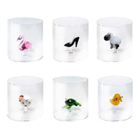 25 cl - WD Lifestyle Monterey Verre À Eau En Verre Borosilicate Lot de 6 Pièces