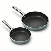 20-24 cm - Cookware Set Lage Koekenpannen van Aluminium met Keramische Coating - Set van 2