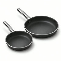 20-28 cm - Cookware Set Lage Koekenpannen van Aluminium met Keramische Coating - Set van 2