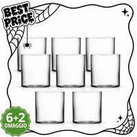 Bormioli Luigi Top Class Waterglazen 35 cl - 6 + 2 Gratis