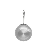 Agnelli Induction Chef 2-Ply Padella Alta Svasata Antiaderente SharkSkin In Alluminio Con Manico Inox