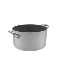 Agnelli SharkSkin Cacerola Alta En Aluminio Antiadherente Con 2 Asas En Acero Inoxidable