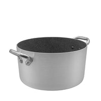 Agnelli SharkSkin Cacerola Alta En Aluminio Antiadherente Con 2 Asas En Acero Inoxidable