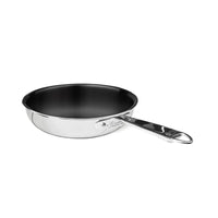 Agnelli Non-Stick Alu-Inox Sartén Alta Acampanada Antiadherente en Aluminio con Mango de Acero Inoxidable