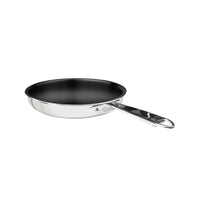 Agnelli Non-Stick Alu-Inox Sartén Baja con Antiadherente Sharkskin en Aluminio con Mango de Acero Inoxidable