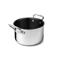 Agnelli Non-Stick Alu-Inox Cacerola alta antiadherente aluminio con asas inox