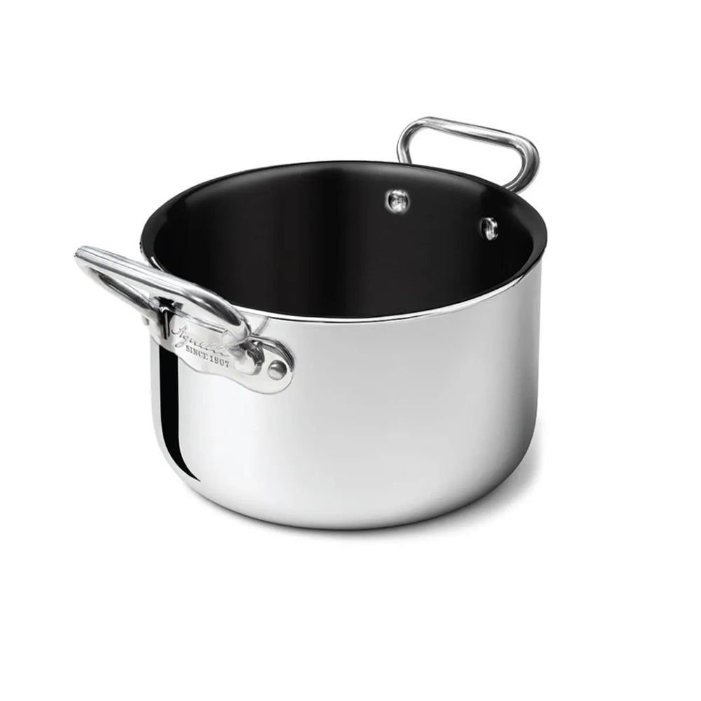 Agnelli Non-Stick Alu-Inox Cacerola alta antiadherente aluminio con asas inox