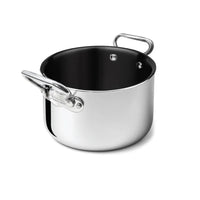Agnelli Non-Stick Alu-Inox Cacerola alta antiadherente aluminio con asas inox