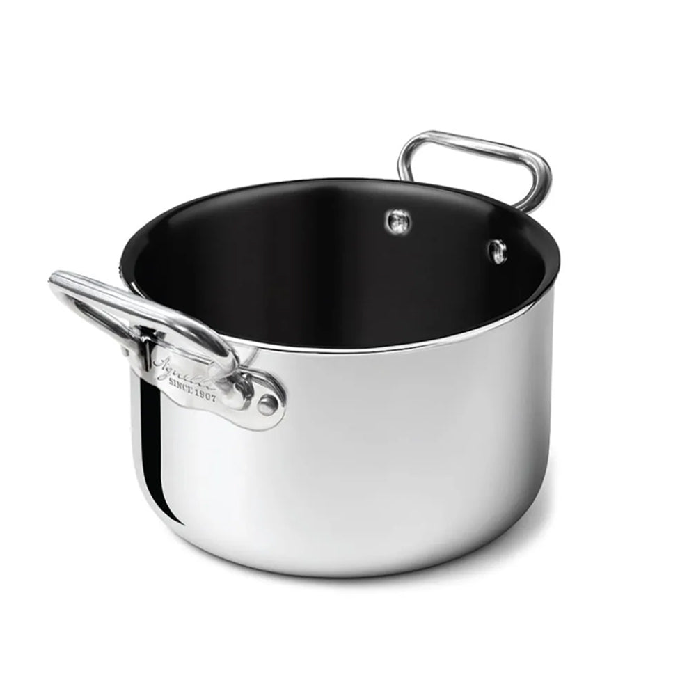 Agnelli Non-Stick Alu-Inox Cacerola alta antiadherente aluminio con asas inox