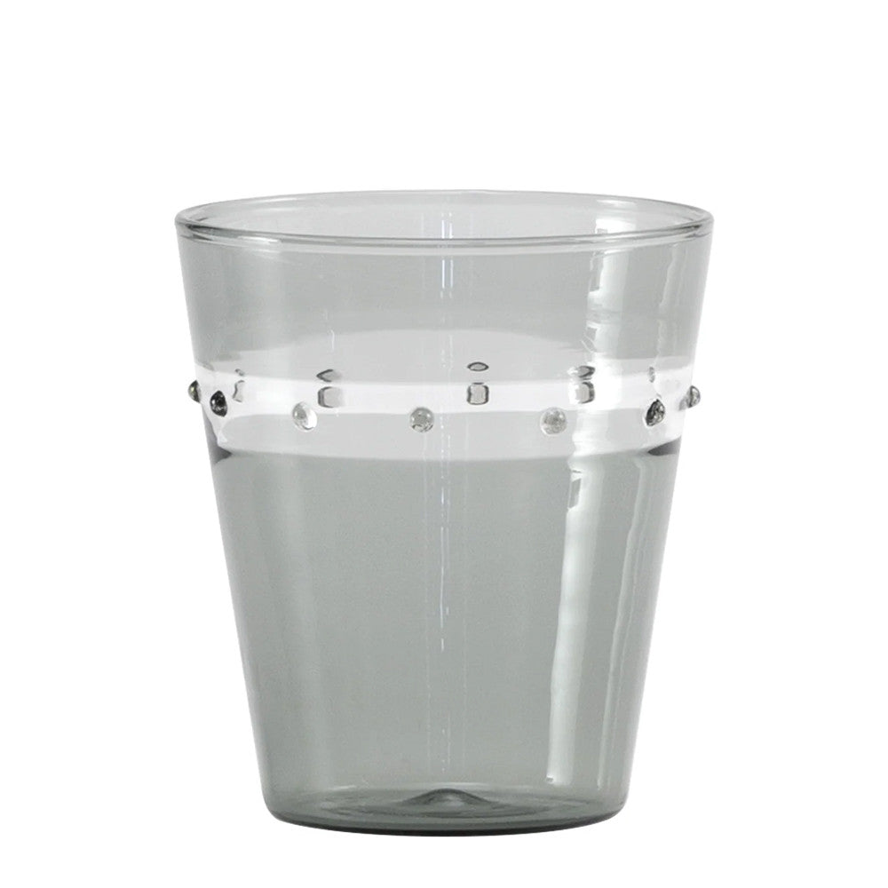 30 cl - Zafferano A Pallini vaso tumbler de agua hecho a mano de vidrio borosilicato - Set de 4 pz