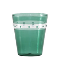 30 cl - Zafferano A Pallini vaso tumbler de agua hecho a mano de vidrio borosilicato - Set de 4 pz