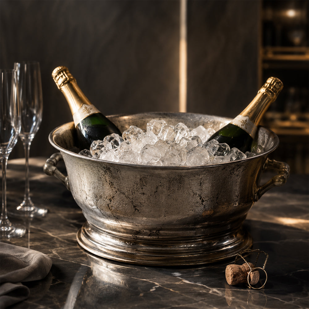 Cubitera para champagne espumoso y prosecco
