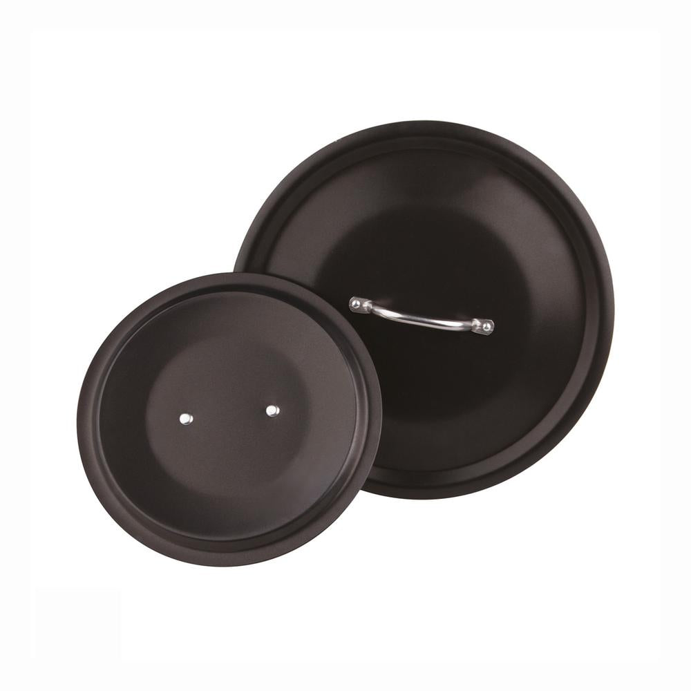 Agnelli AlBlack Tapa En Aluminio Con Mango En Acero Inoxidable