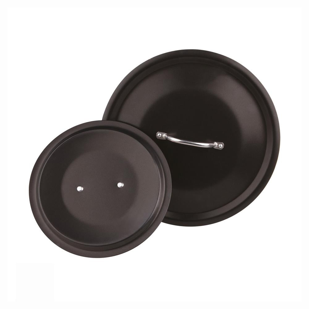 Agnelli AlBlack Tapa En Aluminio Con Mango En Acero Inoxidable
