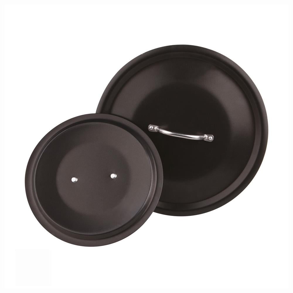 Agnelli AlBlack Tapa En Aluminio Con Mango En Acero Inoxidable
