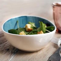 31 cm - Tognana B-Rush Plato llano oval de porcelana Set de 4 pz