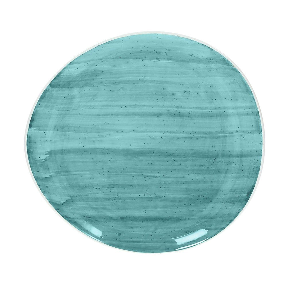 31 cm - Tognana B-Rush Plato llano Rotondo de porcelana Set de 4 pz