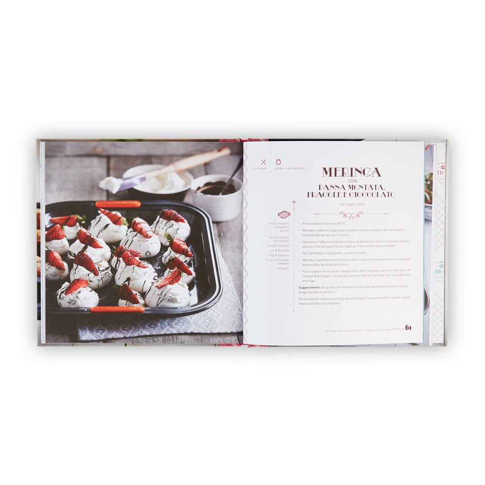 Le Creuset Pasticceria Rezeptbuch auf Italienisch