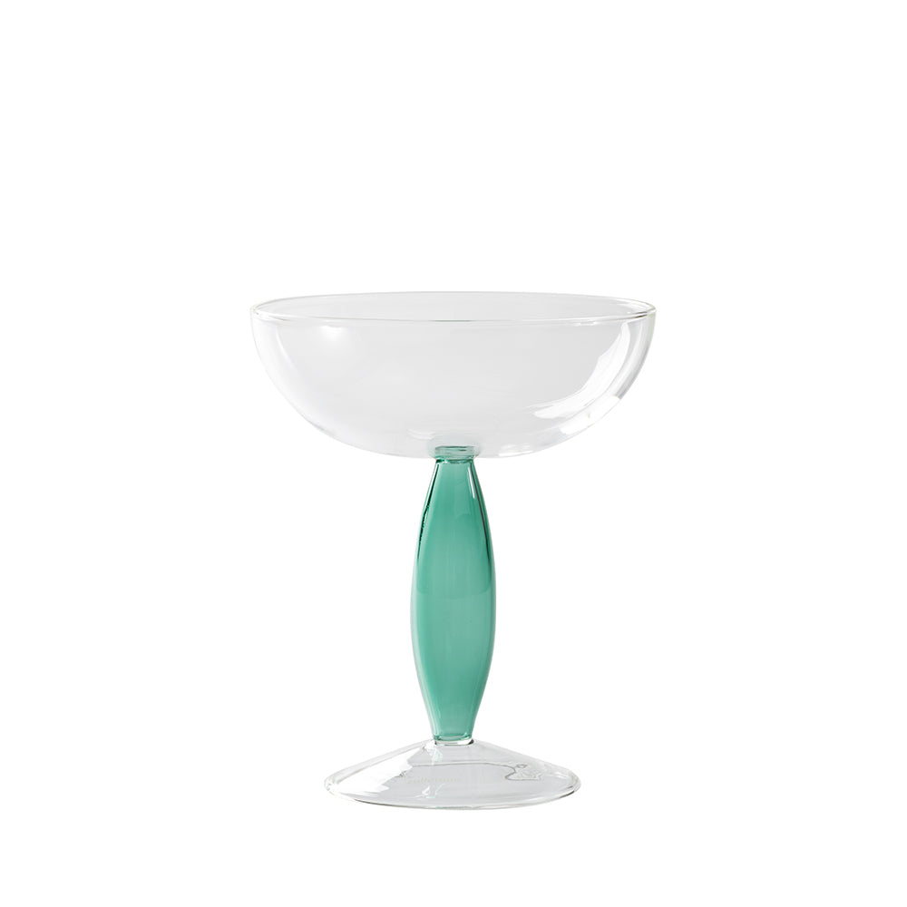 28 cl - Zafferano Dorici Champagner-Coupe Aus Glas Set 4 Pz