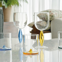 27 cl - Zafferano Dorici copa de vino blanco en vidrio - set 4 piezas