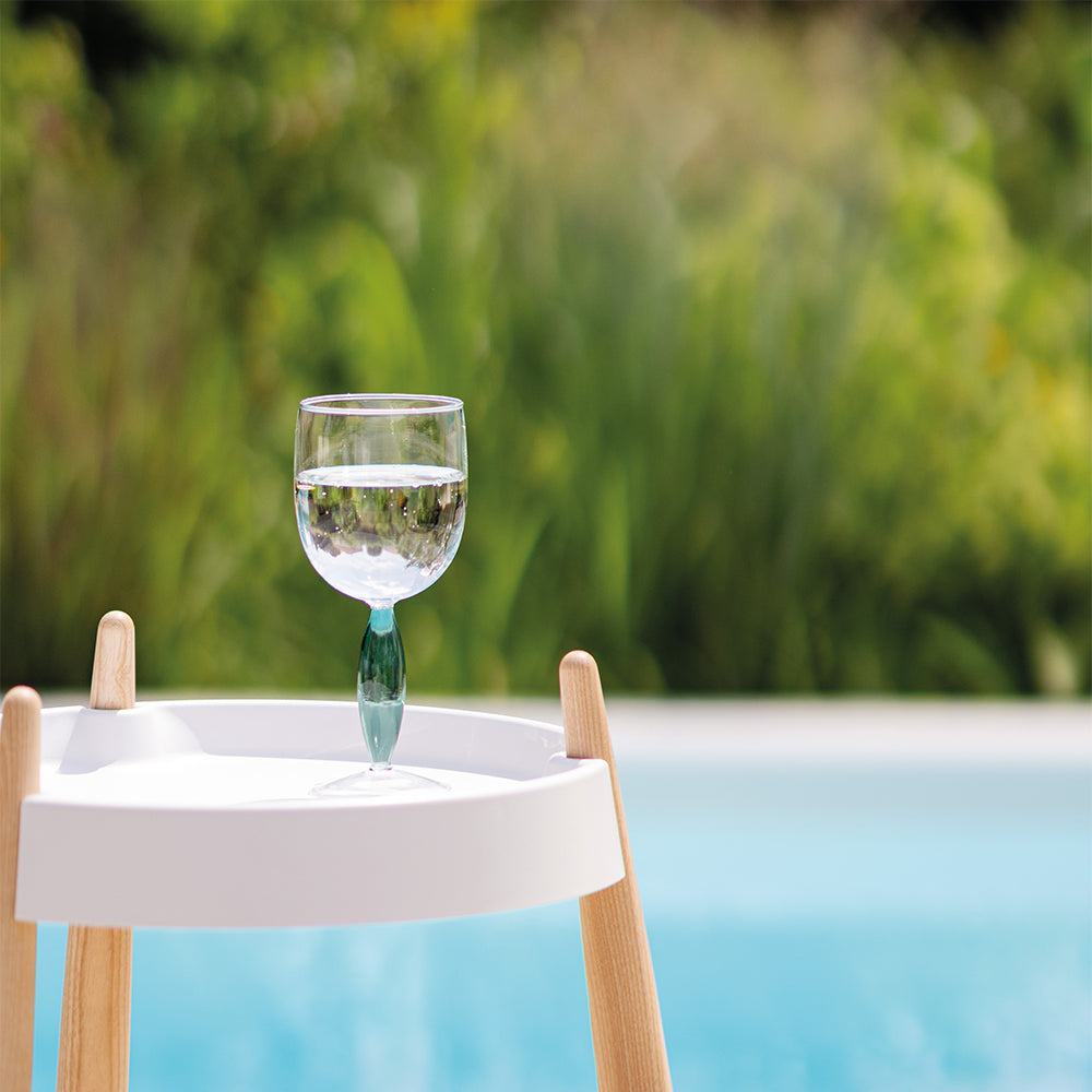 27 cl - Zafferano Dorici copa de vino blanco en vidrio - set 4 piezas