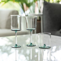 31 cl - Zafferano Discobolo Copa Vino Blanco En Vidrio Set de 4 Piezas
