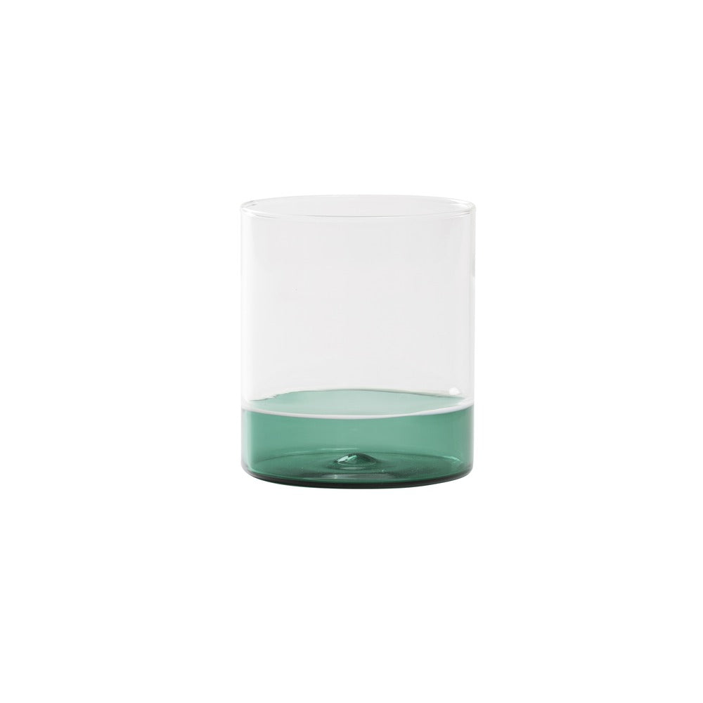 44 cl - Zafferano Filo Bianco Verre tumbler à eau en verre borosilicaté Set de 4 pz
