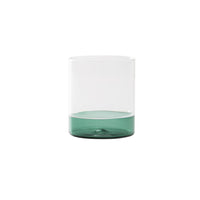 44 cl - Zafferano Filo Bianco Verre tumbler à eau en verre borosilicaté Set de 4 pz