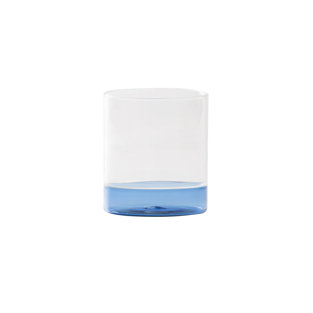 44 cl - Zafferano Filo Bianco Verre tumbler à eau en verre borosilicaté Set de 4 pz
