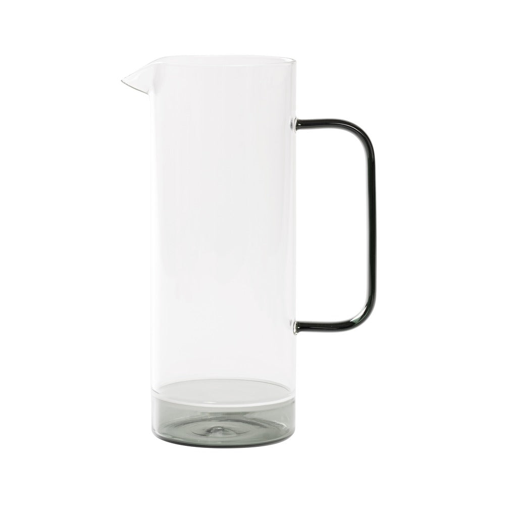 120 cl - Zafferano Filo Bianco Karaffe aus Borosilikatglas