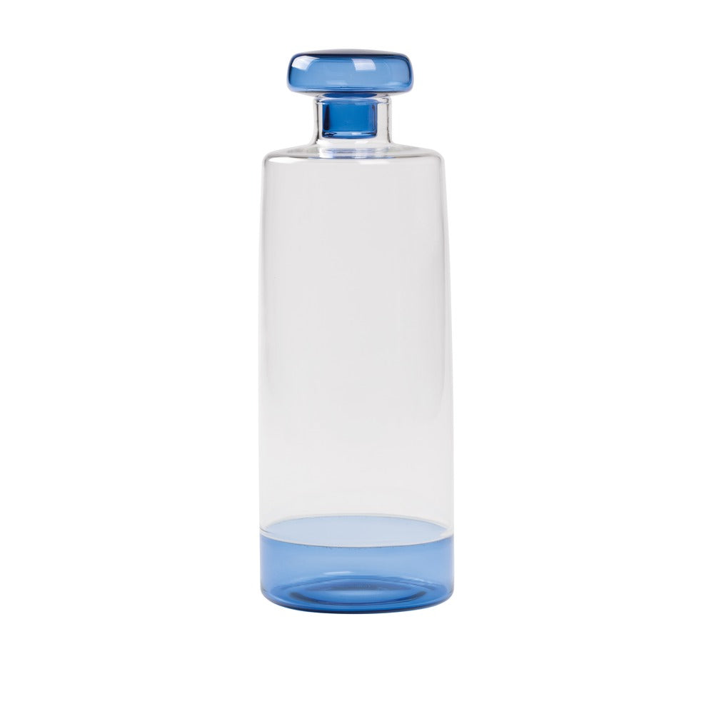 100 cl - Zafferano Filo Bianco Bottle in Borosilicate Glass