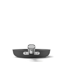 Smeg Cookware non-stick ceramic shallow pan in aluminum