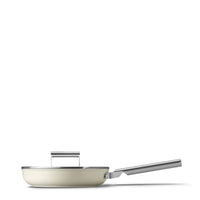 Smeg Cookware non-stick ceramic shallow pan in aluminum