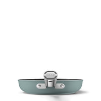 Smeg Cookware non-stick ceramic shallow pan in aluminum