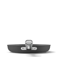 Smeg Cookware non-stick ceramic shallow pan in aluminum