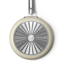 Smeg Cookware non-stick ceramic shallow pan in aluminum