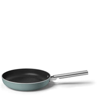 Smeg Cookware non-stick ceramic shallow pan in aluminum