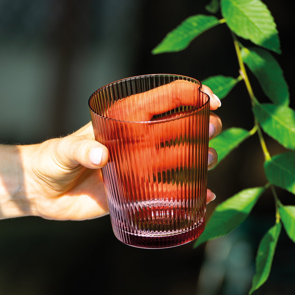 33.5 cl - Zafferano Handy vaso de agua en vidrio - set 6 piezas