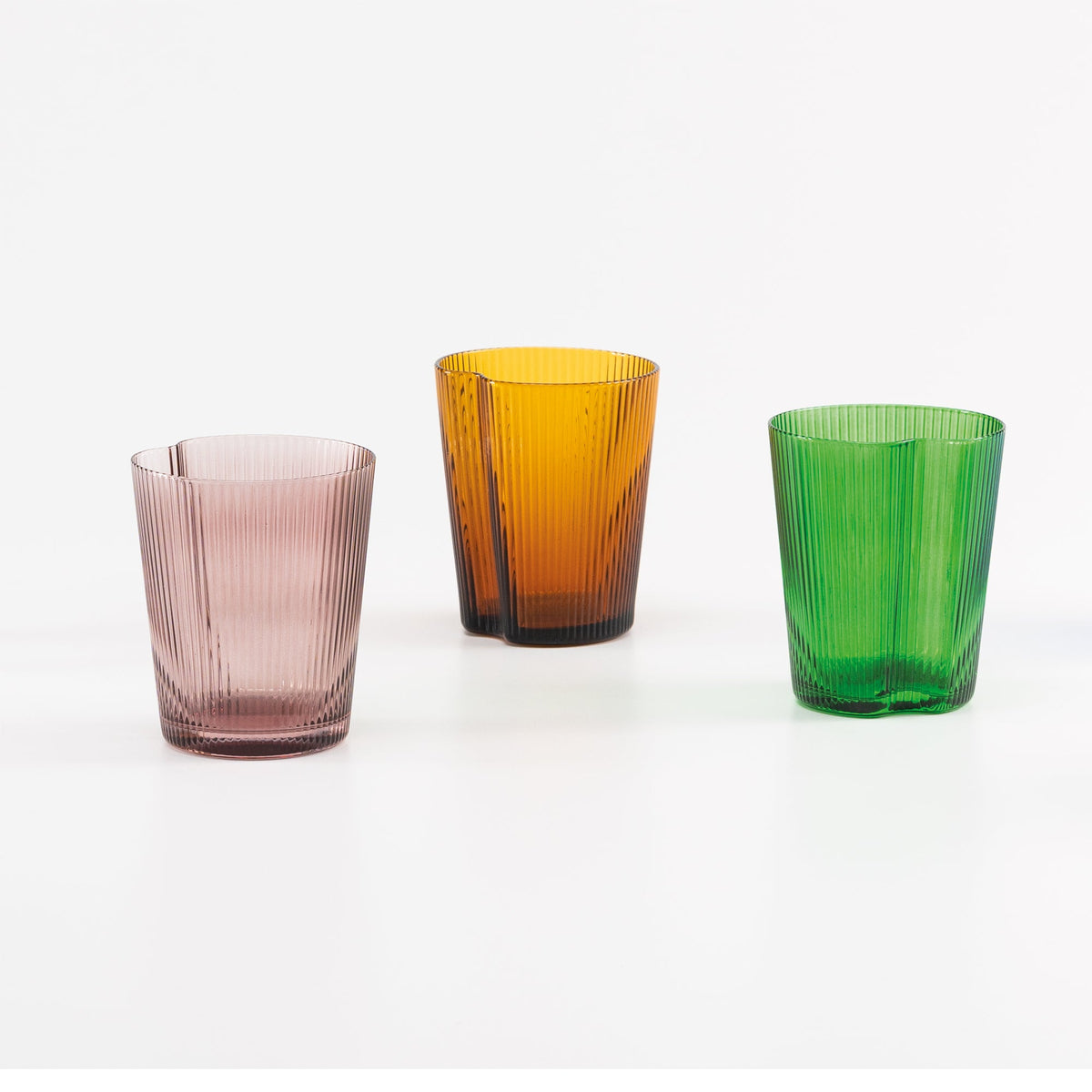 33.5 cl - Zafferano Handy vaso de agua en vidrio - set 6 piezas