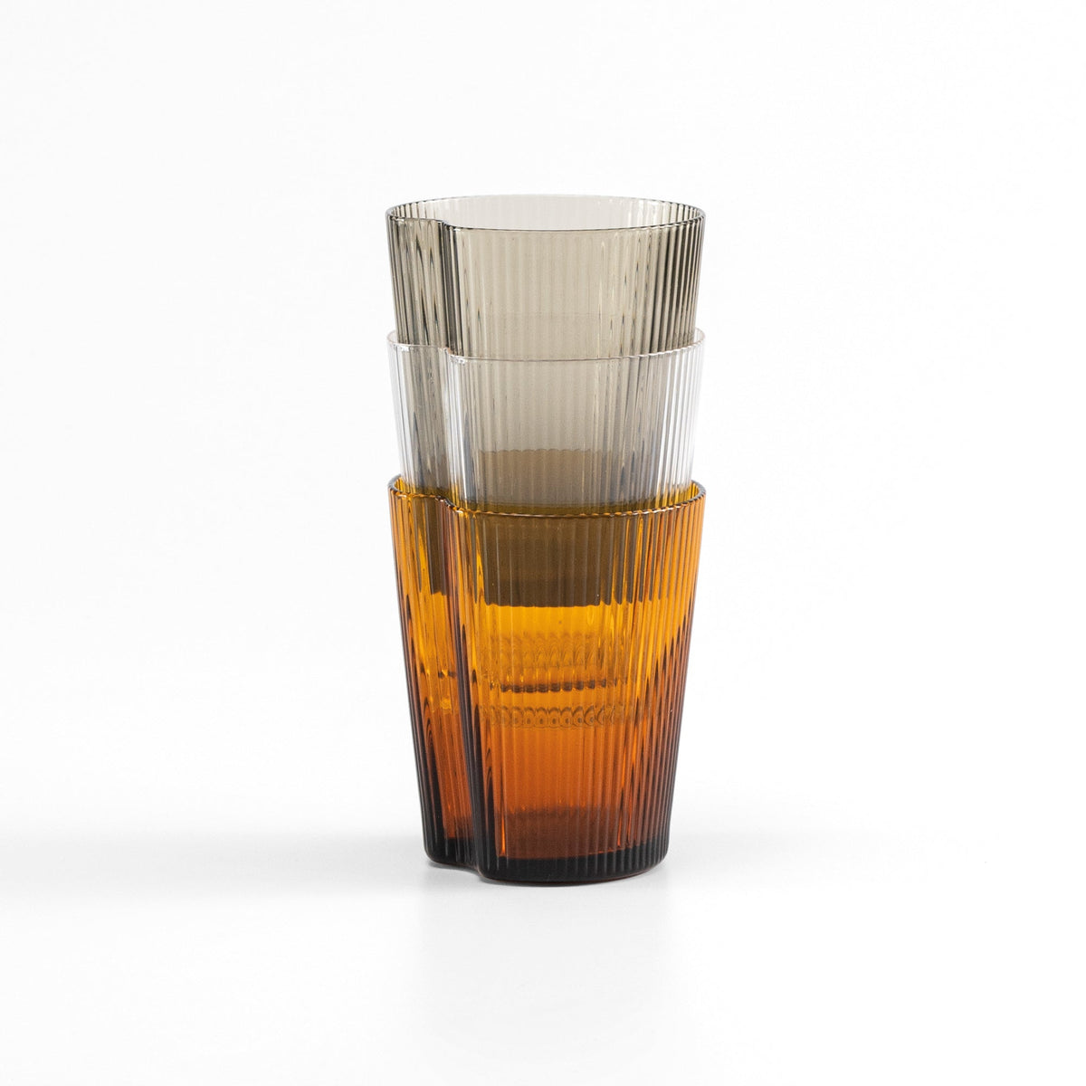33.5 cl - Zafferano Handy vaso de agua en vidrio - set 6 piezas