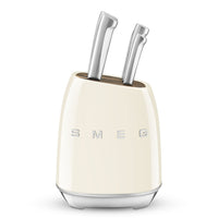 Smeg 50's Style taco de cuchillos con cuchillos - set 6 piezas