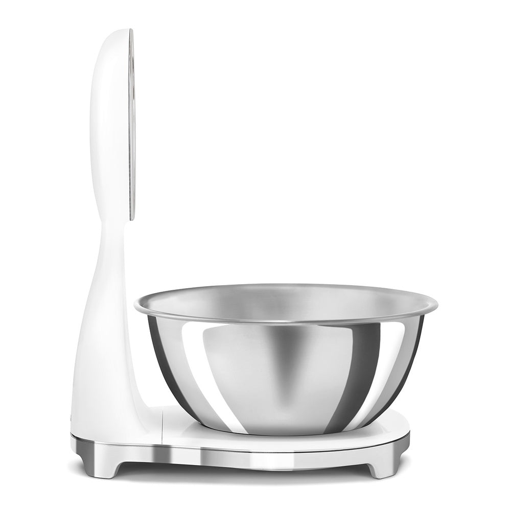 Smeg rechargeable analog-digital kitchen scale