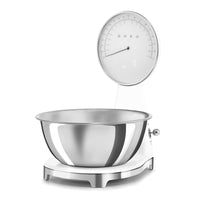 Smeg rechargeable analog-digital kitchen scale