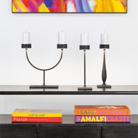 8.7 x H.35.6 cm - Zafferano Perpetua dimmable table lamp in aluminum