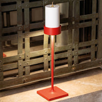 8.7 x H.35.6 cm - Zafferano Perpetua dimmable table lamp in aluminum
