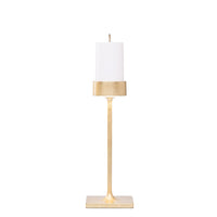 8.7 x H.30.6 cm - Zafferano Perpetua Midi Dimmable Table Lamp in Aluminum